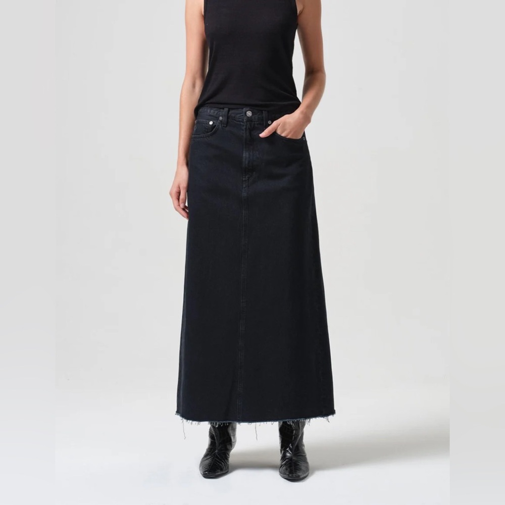 NWT Agolde Hilla Denim Skirt